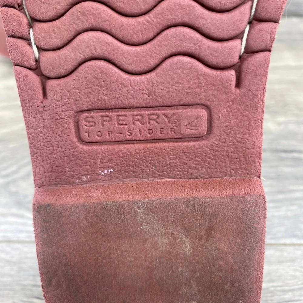 Sperry Top-Sider Tevin Boys Suede Oxford Shoes Sand Beige Size 5.5 YB26435F